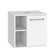 thumbnail image 2 of MOBI Mueble de Baño Flotante Mendoza – 1 Puerta 3 Entrepaños Color Blanco, 2 of 4