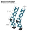 thumbnail image 2 of Naloa Cute Sheep And Hearts Thigh High Socks Extra Long Stretchy Sock Women Over Knee High Opaque Stocking Daily Wear, 2 of 6