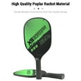 thumbnail image 2 of Wooden Pickleball Paddle Set (2 pieces, includes 4 balls), 2 of 8