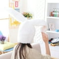 thumbnail image 6 of Clearance! Baberdicy Girl Funny Animal Cute Rabbit Ear Hat Cap Head Cover Plush Gift Dress Party White, 6 of 9