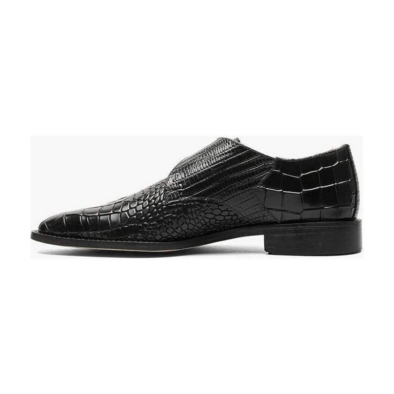 フレイワンピ　　　noam Rapino Plain Toe Monk Strap Men's Dress Shoes | Stacyadams.com
