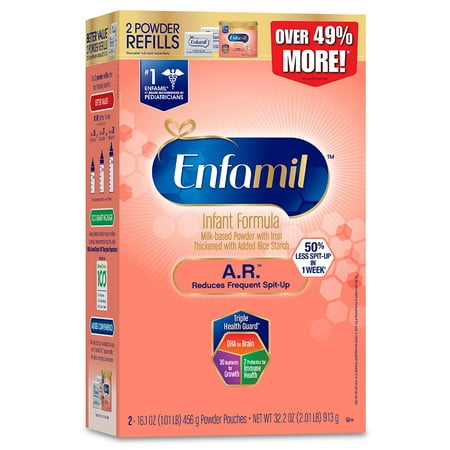 Enfamil A.R Baby Formula, Reduces Frequent Spit-up - Refill Box 32.2 (The Best Formula For Spit Up)