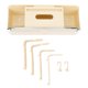 thumbnail image 2 of Organizador Para Asiento Trasero De Coche Con Bandeja, Organizador Para Reposacabezas De Coche, 2 Portavasos Para Bebidas, Caja De Pañuelos, Caja De Almacenamiento, Gancho Para, 2 of 7