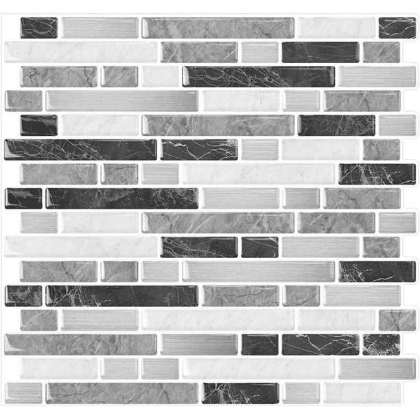 SAM Peel and Stick Backsplash, SelfAdhesive Backsplash Tile for