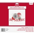 thumbnail image 3 of Holiday Time Be Merry Multi-color Christmas Paper Party Decoration Kits, (7 Pieces), 3 of 4