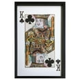 thumbnail image 1 of Yosemite Home Decor 3120052 King of Clubs Cadre Photo Imprimé, Multicolore, 1 of 1