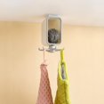 thumbnail image 4 of Utensilios De Almacenamiento Montada En La Pared Con Colgador Giratorio De 360 ​​Grados Sin Perforación Para Cocina, Baño Y Dormitorio Moyic HA039994-01, 4 of 6