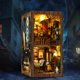 thumbnail image 3 of Kit de Rincón de Lectura para Adultos: un Mundo Dentro del , Decoración de Estantería de Madera con Luces LED, Manualidades., 3 of 5