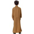 thumbnail image 3 of Enfants Garçons Jubba Kaftan Robe Arabe Abaya Dishdasha Thobe Longue Robe, 3 of 3