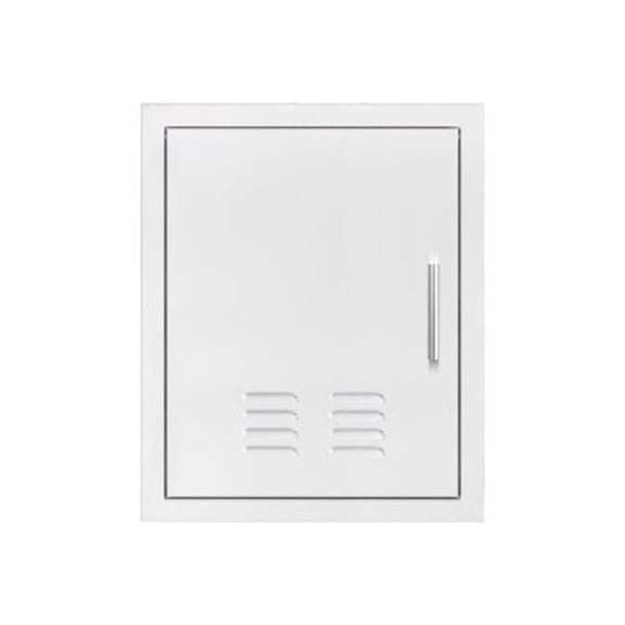 Summerset DV-18VL 18 x 22 in. Vertical Access Door with Hidden Hinge - Left Side Opening - Vented 2024 Handle