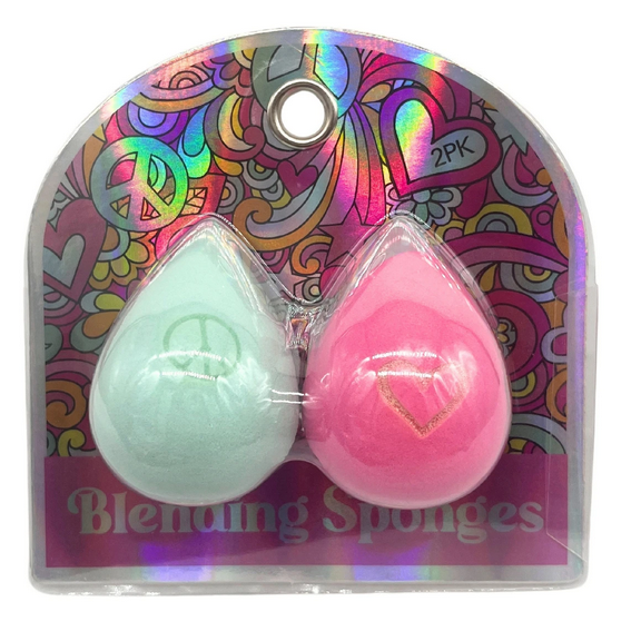 2 Pack Makeup Blender Sponges, Ultra Soft Beauty Sponge Applicators for Liquid, Cream, Powder, Flawless Blending, Contouring, Setting, Precision Tip, Rounded Base, Reusable Tools