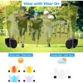 thumbnail image 4 of Clear Football Visor for Adults & Youth - Eye Shield with Easy Install Football Visor Clips for Helmet Protection, 4 of 15