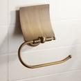 thumbnail image 2 of Portarrollos de papel higiénico de baño antiguo tallado en casa de Weare Portarrollos de papel higiénico con tapa, lleno de cobre, latón, bronce, soporte de pared Xemadio LKX-1317, 2 of 6