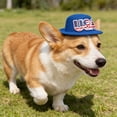 thumbnail image 6 of 4th of July Decorations Pet Bowknot Hat,Patriotic Pet Apparel Hat Headband Decor For Small Medium Dogs Cats Party,Photo Shooting,Holiday Gathering,5.12x4.33x1.26 Inch, 6 of 6