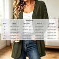 thumbnail image 3 of Enjoytime Lightweight Cardigans for Women Long Sleeve Open Front Cardigan Sweater Solid Casual Soft Fall Clothes, 3 of 8