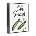 thumbnail image 2 of Stupell Industries Eclectic Oh Snap Peas Black Framed Giclee Art, 11 x 14, by Susan Ball, 2 of 8