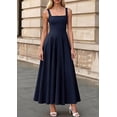 thumbnail image 4 of PRETTYGARDEN Cocktail Dresses for Women Formal Summer Sleeveless A Line Long Flowy Spring Wedding Guest Party Midi Dress, 4 of 7