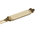 thumbnail image 2 of 24K Gold Plated Letter Opener Knife – Antique Golden Rose Design - Flat Ergonomic Handle for Comfort – Desk and Office Supplies, 2 of 4