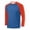 (Trend 3)Hot Pink, variant on Otvok Men's Full Length Sleeve Raglan Polyester Tee Shirt Round Neck Breathable Solid Color Tops