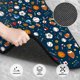 thumbnail image 3 of Fotbe Ball Sports Juego de 4 Tapetes para Auto con Estampado – Alfombrillas de Goma Reforzada, Diseño Antideslizante, Protección para Todo el Año – Vehículos, Autos, Camionetas y SUVs, 3 of 7