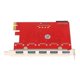 thumbnail image 3 of Tarjeta de Conector para PC de Escritorio 5Port SuperSpeed ​​USB3.0 PCI- Integrada Pines, 3 of 8