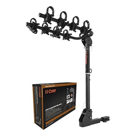 Curt Manufacturing Cur18030 Extendable Hitch Mounted Bike Rack
