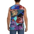 thumbnail image 4 of Dandadan Characters Men's Tank Top Lightweight Summer Sleeveless Tee Shirt Muscle Tank Tops Workout T-Shirts Casual Athletic Undershirts, 4 of 7