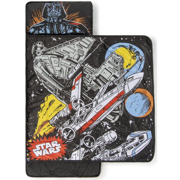 Colchoneta para siesta Jay Franco 142 cm x 51 cm Azul Star Wars Niños