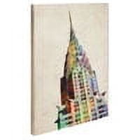 Trademark Art 'Chrysler Building' Canvas Art by Michael Tompsett