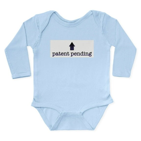 CafePress - Patentpdg Body Suit - Long Sleeve Cotton Baby Bodysuit