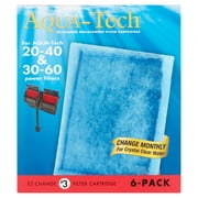 Aqua-Tech EZ-Change Replacement #3 Aquarium Filter Cartridge, 6 Pack