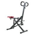 thumbnail image 1 of KFFKFF Squat Machine, Deep Squat Rowing Machine for Home, Easy Setup & Foldable Exercise Equipment, Glute Trainer Machine with 12-Gear Adjustable Resistance, Black, 1 of 9