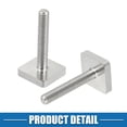 thumbnail image 6 of Unique Bargains Car Roof Rack T Shaped Slot Bolt M6 with Nuts Washer T Shaped Track Bolts Roof Rack Bolt, 6 of 7