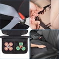 thumbnail image 7 of Car seat Protector, 2Pack Car Seat Protectors for Child car seat - Large Particle Silica Gel Non-Slip Base Material + Waterproof 600D Fabric + 2 Storage Pockets, 7 of 7