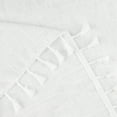 thumbnail image 3 of REGALWOVEN Rustic Tablecloth Cotton Linen Waterproof Table Cover with Tassels Diamond Grey 35"x35", 3 of 5