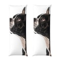 thumbnail image 1 of Fotbe Black And White Boston Terrier Funda para Almohada Corporal con Diseño, Funda de Microfibra Ultrasuave de 20x54 Pulgadas, Ropa de Cama Elegante, 1 of 7