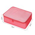 thumbnail image 1 of 1pc Travel Handle Storage Bag Luggage Suitcase Sortting Mesh Bag Clothing Shoes Organizer Case Large Capacity Organizer, 1 of 5