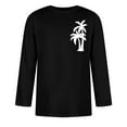 thumbnail image 3 of Birdeem Chemises pour Hommes Imprimé Col Rond Mode Décontractée Manches Courtes Blouses, 3 of 9