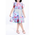 thumbnail image 3 of PRINCESS GIRL'S WOVEN TOP BLUE, 3 of 5