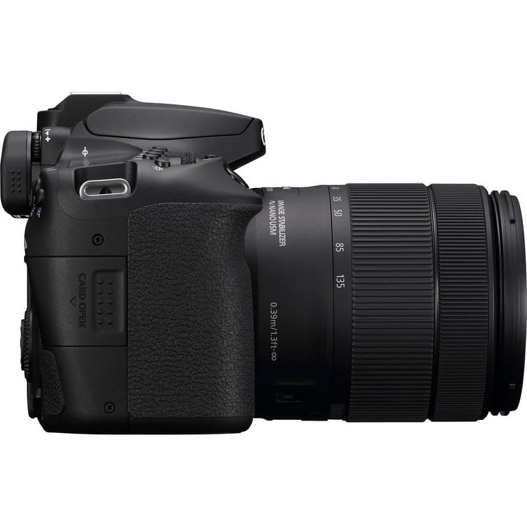 Canon EOS 90D - Digital camera - SLR - 32.5 MP - 4K / 30 fps - 7.5x optical zoom EF-S 18-135mm IS USM lens - Wi-Fi, Bluetooth Canon EOS 90D - Digital camera - SLR - 32.5 MP - 4K / 30 fps - 7.5x optical zoom EF-S 18-135mm IS USM lens - Wi-Fi, Bluetooth