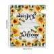 thumbnail image 3 of Cubierta de buzón de poliéster con adornos navideños, diseño de girasoles, magnética, con diseño floral de cuadros, ideal para jardín, patio, decoración del hogar, tamaño estándar de 21 x 18 pulgadas,, 3 of 6