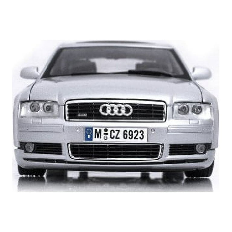 2004 Audi A8 Black 1/18 Diecast Car Model by Motormax