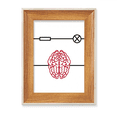 thumbnail image 1 of Circuit Brain Power Physics Desktop Wooden Photo Frame Display Picture Art Painting Multiple Sets, 1 of 3