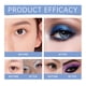 thumbnail image 2 of Puntoco Sombra de ojos líquida con purpurina, maquillaje de ojos colorido, sombra de ojos brillante de larga duración y multiusos, 5 g, 2 of 3