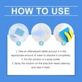 thumbnail image 5 of Descaling Baking Soda Cleaning Tablets,&nbsp;Multi-Purpose Effervescent Cleaner, 10 Pcs, 5 of 10