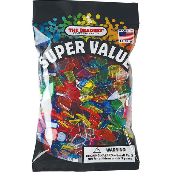 Mosaic Shapes 1200pcs/Pkg-Broken Translucent