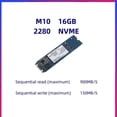 thumbnail image 4 of Internal 16G M.2 NVME Hard Drive Form Factor Internal Desktop Hard Drive Data Exchange Drive for Laptop Accessories, 4 of 8