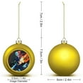 thumbnail image 2 of Todoroki Shoto My Hero Academia Christmas Balls Sparkling Christmas Tree Hanging Ornaments Party Home Decor Xmas Christmas Gifts, 2 of 7