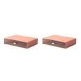 thumbnail image 2 of braveheart Efficient Desktop Storage Organizer - Workspace With Ease Convenient Drawer Storage Organizer pink 1 drawer 2Set, 2 of 6