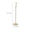 thumbnail image 2 of EeaseCA 1 Set Wooden Table Numbers Seating Cards for Wedding Party Decoration (Beige), 2 of 5